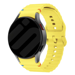 Correa Wave Samsung Galaxy Watch 6 Classic 43mm (amarillo flash)