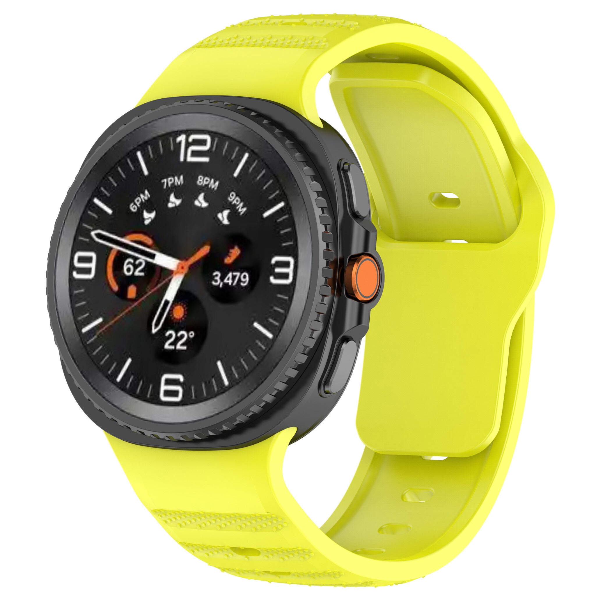 Correa silicona Outdoor Samsung Galaxy Watch 9 - 44mm (lima)