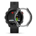 Funda TPU Garmin Forerunner 245 (transparente-negro) 