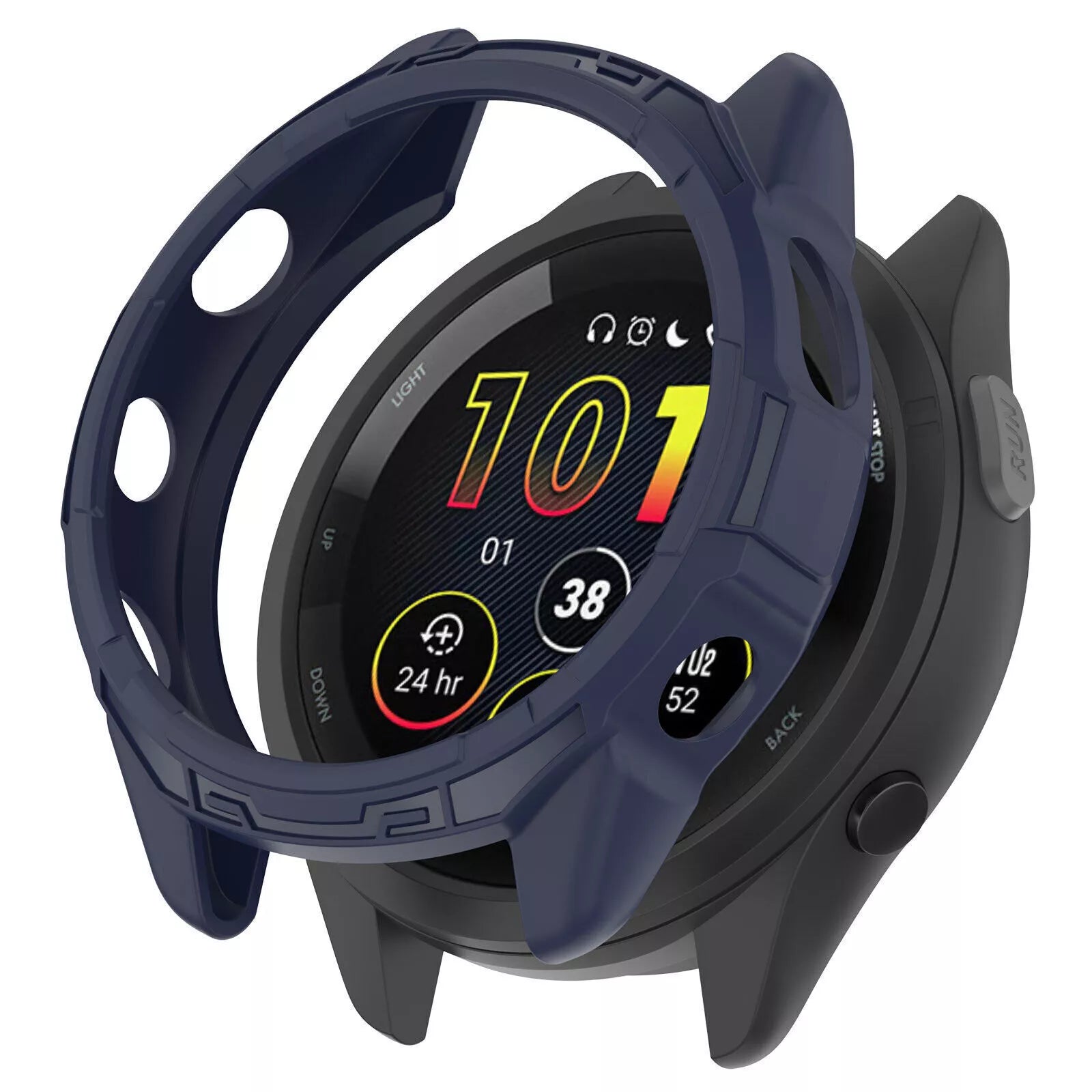 Funda TPU robusta Garmin Forerunner 265 (azul)