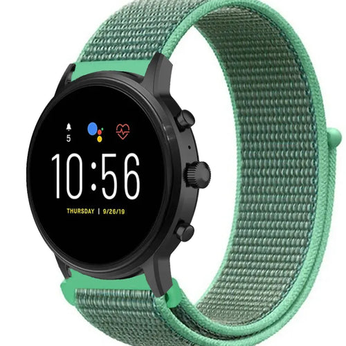 fossil-gen-5-nylon-bandje-groen
