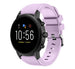 Correa silicona Fossil Gen 4 Explorist HR (lila)