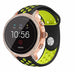 Correa deportiva Fossil Gen 4 Venture HR (negro/amarillo)