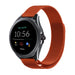 Correa milanesa Fossil Gen 5e 44mm (naranja)