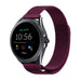 Correa milanesa Fossil Gen 5e 44mm (morado)