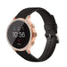 Withings Steel HR - 36 mm Cuero Correa (negro)