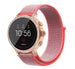 Correa nylon Fossil Gen 4 Venture HR (rosa/rojo)