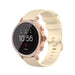 Correa silicona Fossil Gen 4 Venture HR (beige)
