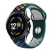 Correa deportiva Fossil gen 6 - 44 mm (verde/arcoíris)