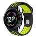 Correa deportiva Fossil gen 6 - 44 mm (negro/amarillo)