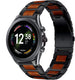 Correa madera/acero Fossil Gen 6 44mm (negro)