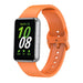 Samsung Galaxy Fit 3 Silicone Strap (Orange)