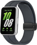 Correa silicona D-buckle Samsung Galaxy Fit 3 (gris oscuro) 