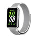 Correa nylon Samsung Galaxy Fit 3 (blanco-gris)