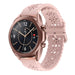 Correa silicona estampada Samsung Galaxy Watch 3 41mm (rosa)