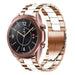 Correa acero Samsung Galaxy Watch 3 41mm (oro rosa/blanco)