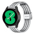 Correa acero inoxidable Samsung Galaxy Watch 4 40mm (plata/negro)