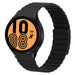 Samsung Galaxy Watch 4 40mm Magnetic Silicone Strap Perfect Fit (Black)