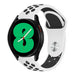 Correa deportiva Samsung Galaxy Watch 4 - 40 mm (blanca/negra)