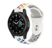 Correa deportiva Samsung Galaxy Watch 4 Classic 42mm (blanco/arcoíris)