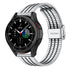 Correa acero inoxidable Samsung Galaxy Watch 4 Classic 42mm (plateado/negro)
