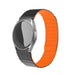 Correa silicona magnético Samsung Galaxy Watch 4 Classic 42mm (negro/naranja)
