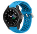 Correa silicona agujeros Samsung Galaxy Watch 4 Classic 42mm (azul claro)