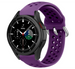 Correa silicona agujeros Samsung Galaxy Watch 4 Classic 42mm (morado)