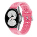 Correa silicona estampada Samsung Galaxy Watch 4 40mm (rosa brillante)