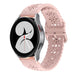 Correa silicona estampada Samsung Galaxy Watch 4 44mm (rosa)