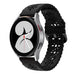 Correa silicona estampada Samsung Galaxy Watch 4 44mm (negro)