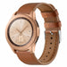 Correa cuero Samsung Galaxy Watch 42mm (marrón estrecho)