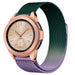 Correa milanesa Samsung Galaxy Watch 42mm (morada/verde)