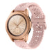 Correa silicona estampada Samsung Galaxy Watch 42mm (rosa)