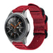 Correa nylon con hebilla Samsung Galaxy Watch 46mm (rojo)