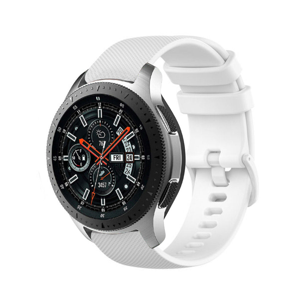 Correa silicona Premium Samsung Galaxy Watch 46mm (blanco)