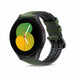 Samsung Galaxy Watch 5 40mm Silicone/Leather Strap (Green)
