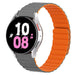 Correa silicona magnética Galaxy Watch 5 - 44mm (gris/naranja)