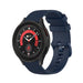 Correa silicona lujo Galaxy Watch 5 Pro (azul oscuro)