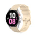 Correa silicona lujo Galaxy Watch 5 - 44mm (beige)