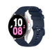 Samsung Galaxy Watch 5 44mm Premium Silicone Strap (Dark Blue)