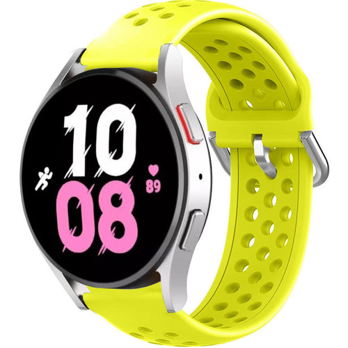 galaxy-watch-5-silikonarmband-mit-loechern-gelb
