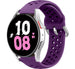 Correa silicona agujeros Galaxy Watch 5 - 44mm (púrpura)