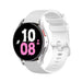 Correa silicona lujo Galaxy Watch 5 - 44mm (blanco)