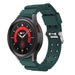 Correa de silicona Samsung Galaxy Watch 4 Classic 46mm (verde oscuro)