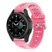 Correa silicona estampada Samsung Galaxy Watch 4 Classic 46mm (rosa brillante)