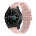 Samsung Galaxy Watch 4 Classic 46mm Patterned Silicone Strap (Pink)