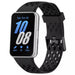 Correa silicona transpirable Samsung Galaxy Fit 3 (negra)