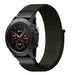 Correa de nylon Garmin Fenix ​​5x/6x (verde ejército)