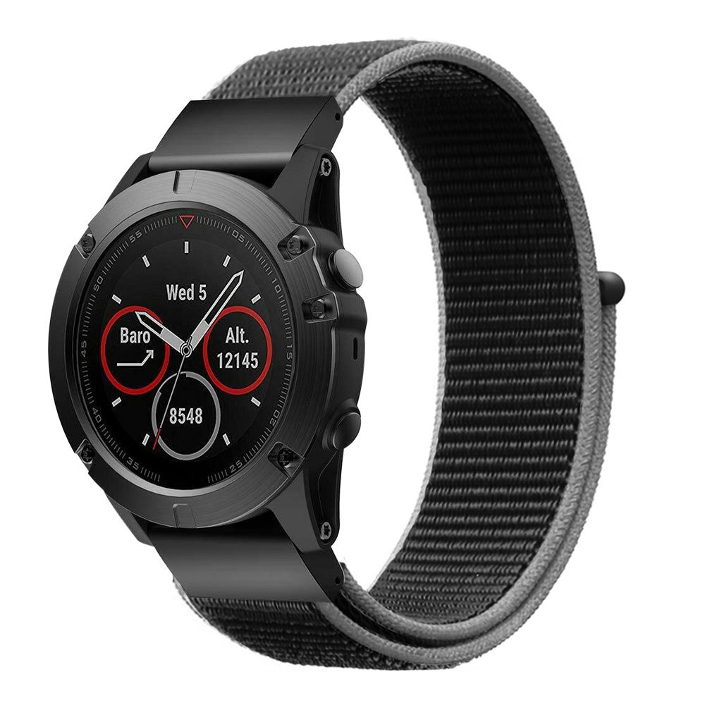 Correa nylon Garmin Fenix 8 Pro - 51mm (carbón)